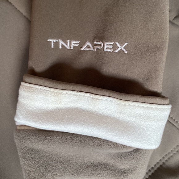 North Face TNF Apex Bionic Jacket Olive Sz S - Picture 6 of 9